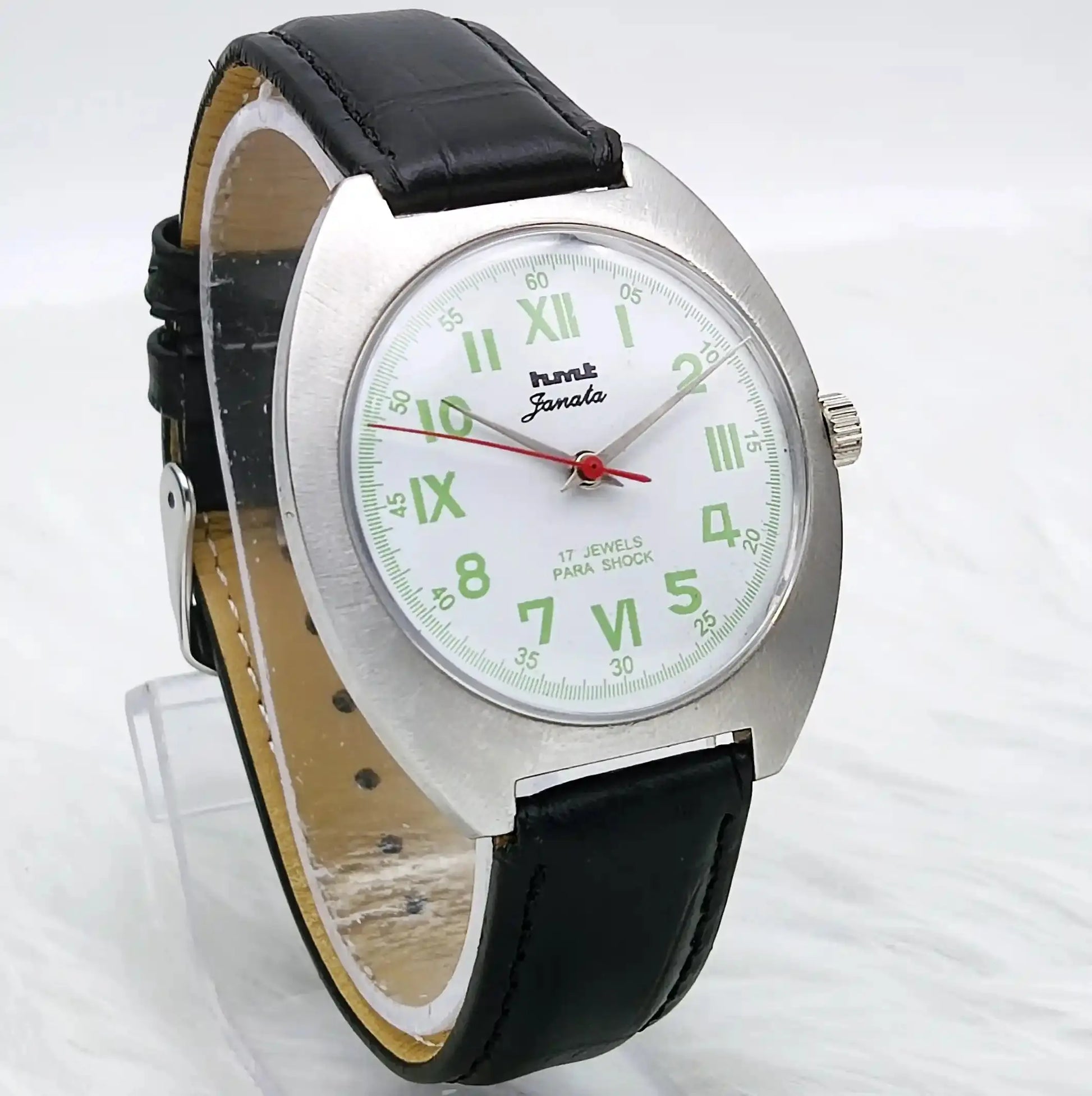 HMT Janata 17 Jewels Handwinding White Dial Watch 0231 Discover-Diamonds Physical