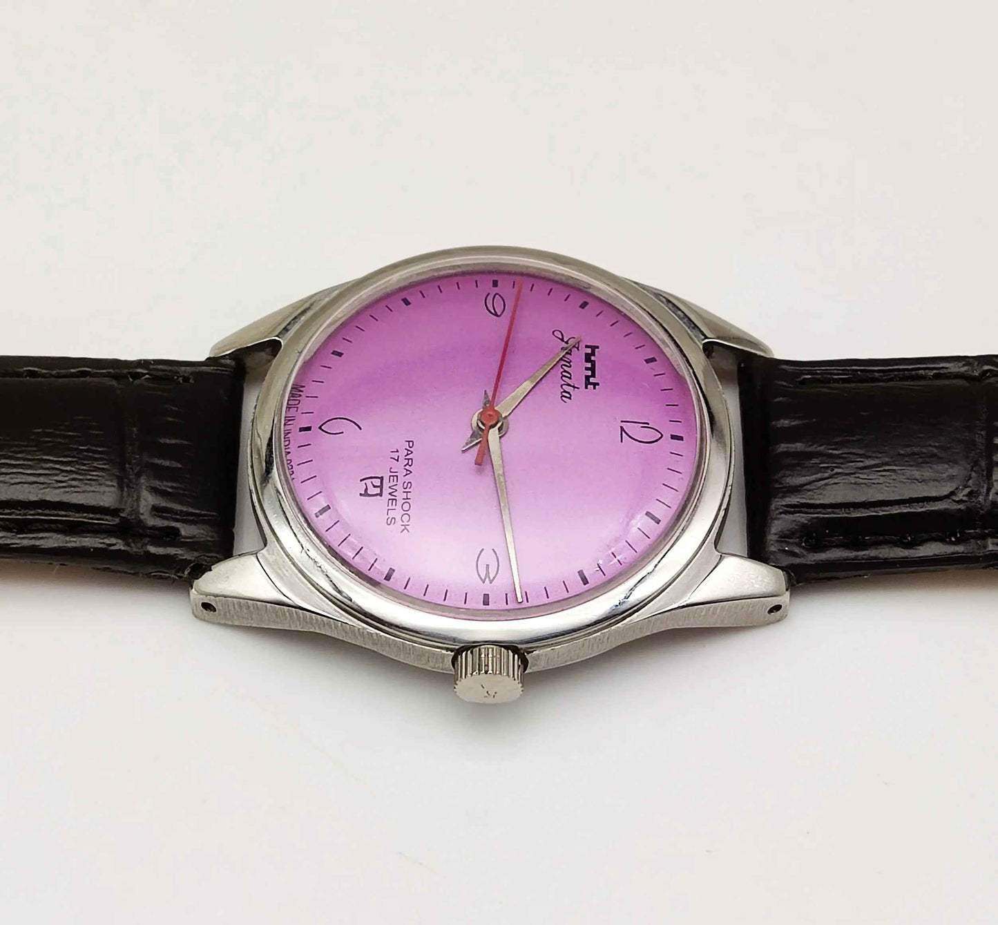 HMT Janata 17 Jewels Men's Watch Purple Dial Handwinding