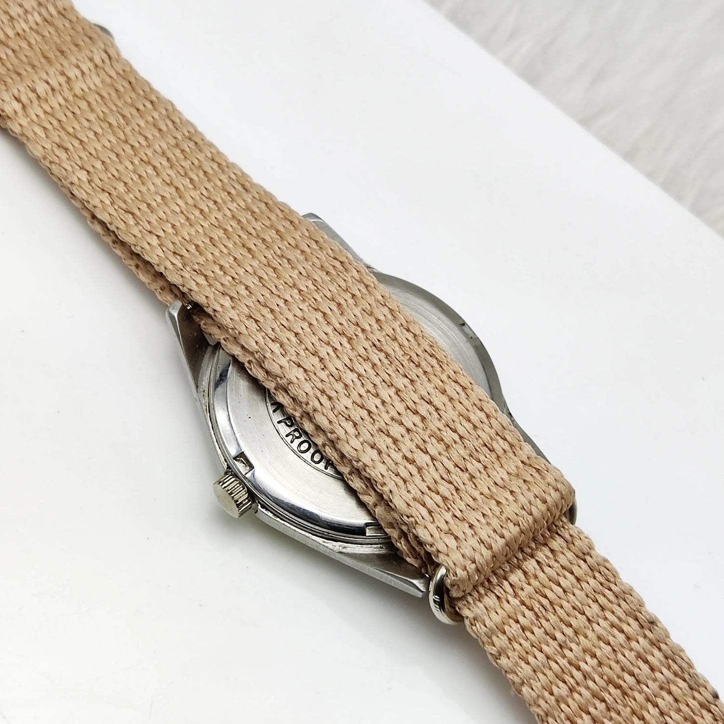 HMT Janata Arabic Font Lemon Color Dial Handwinding 17 Jewels