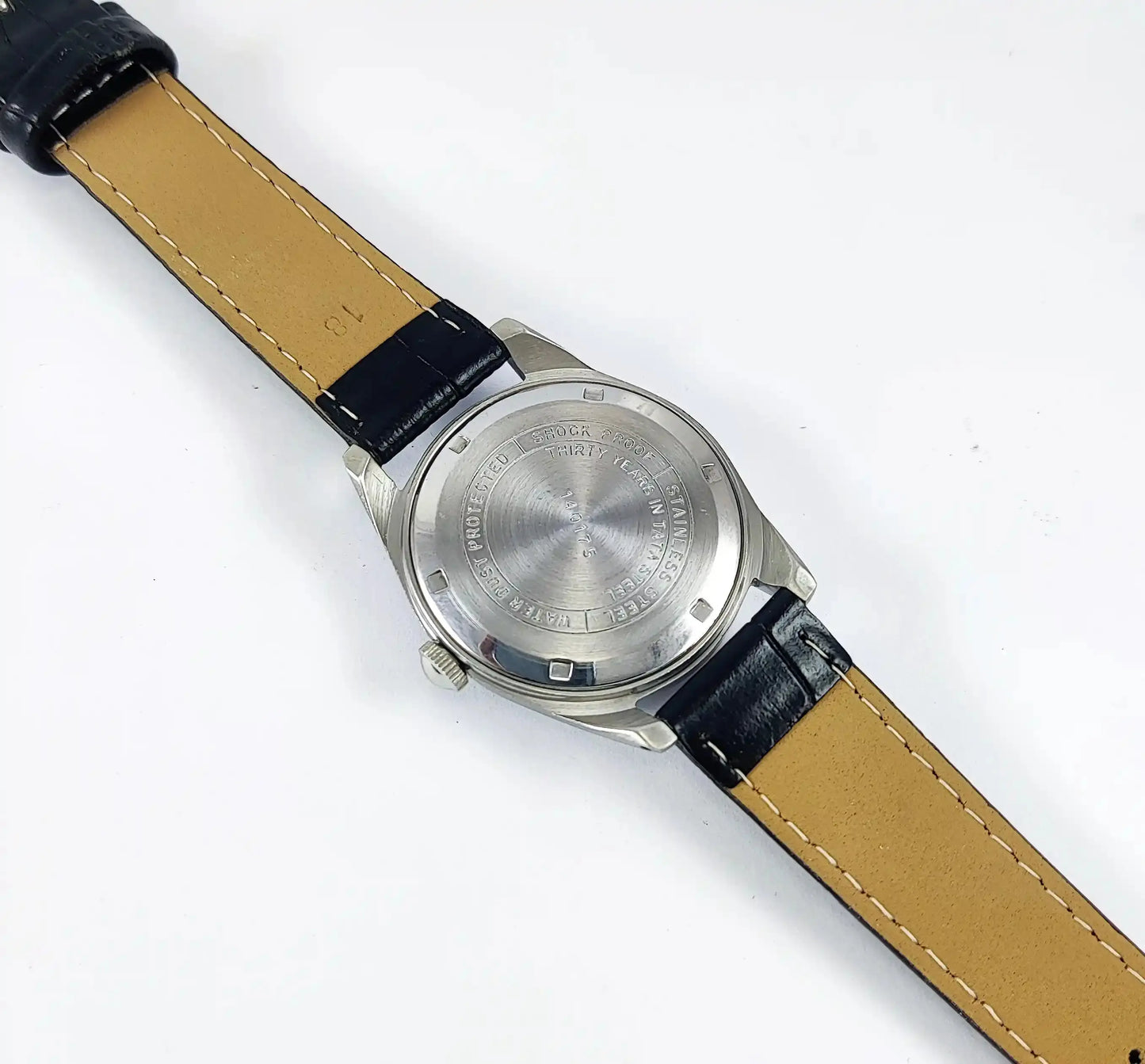 HMT Janata Arabic Font Para Shock 17 Jewels Brown Dial Handwinding Discover-Diamonds Physical