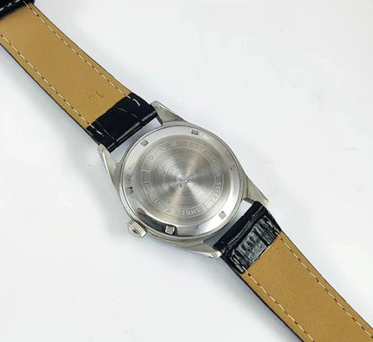 HMT Janata Arabic Font Para Shock 17 Jewels Turquoise Dial Handwinding Discover-Diamonds Physical