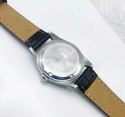 HMT Janata Arabic/Urdu Font Mechanical Handwinding 17 Jewels Para Shock Discover-Diamonds Physical