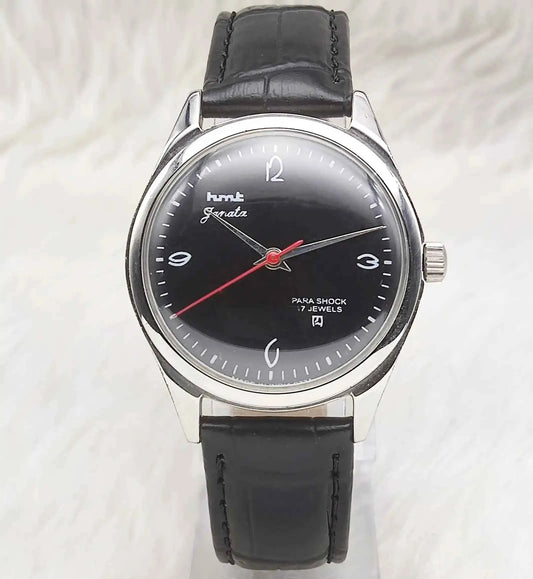 HMT Janata Black Dail Handwinding 17 Jewels Para Shock 0231 Discover-Diamonds Physical