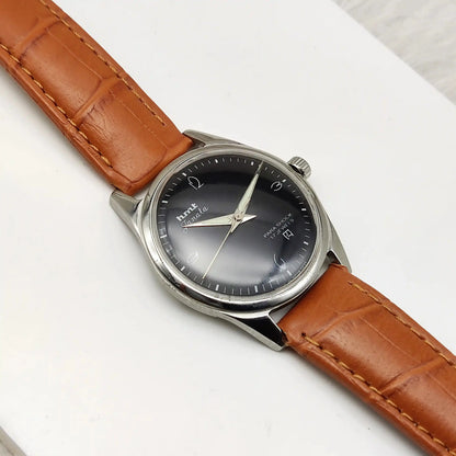 HMT Janata Black Dial English Numerals 17 Jewels Handwinding Men's Watch