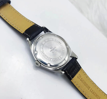 HMT Janata Devanagari Font Mechanical Handwinding 17 Jewels Para Shock Discover-Diamonds Physical