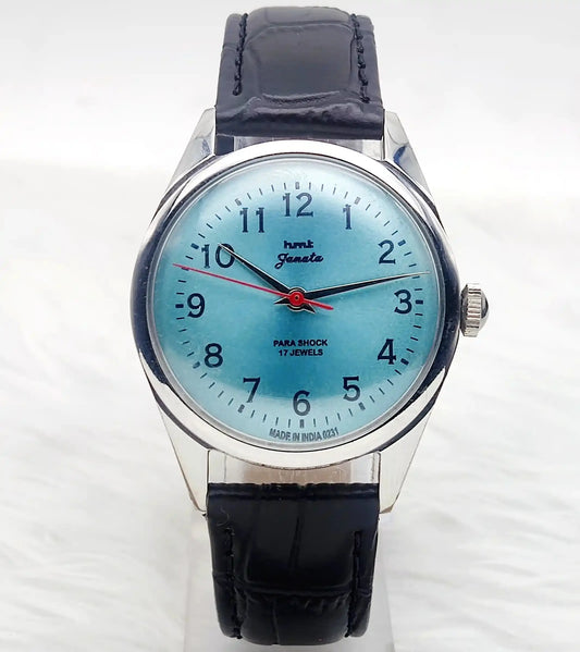 HMT Janata English Font 17 Jewels Tiffany Dial Watch