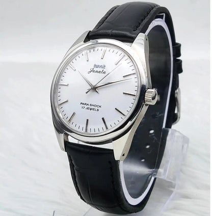 HMT Janata Gray Dial Para Shock 17 Jewels Handwinding 0231 Discover-Diamonds Physical