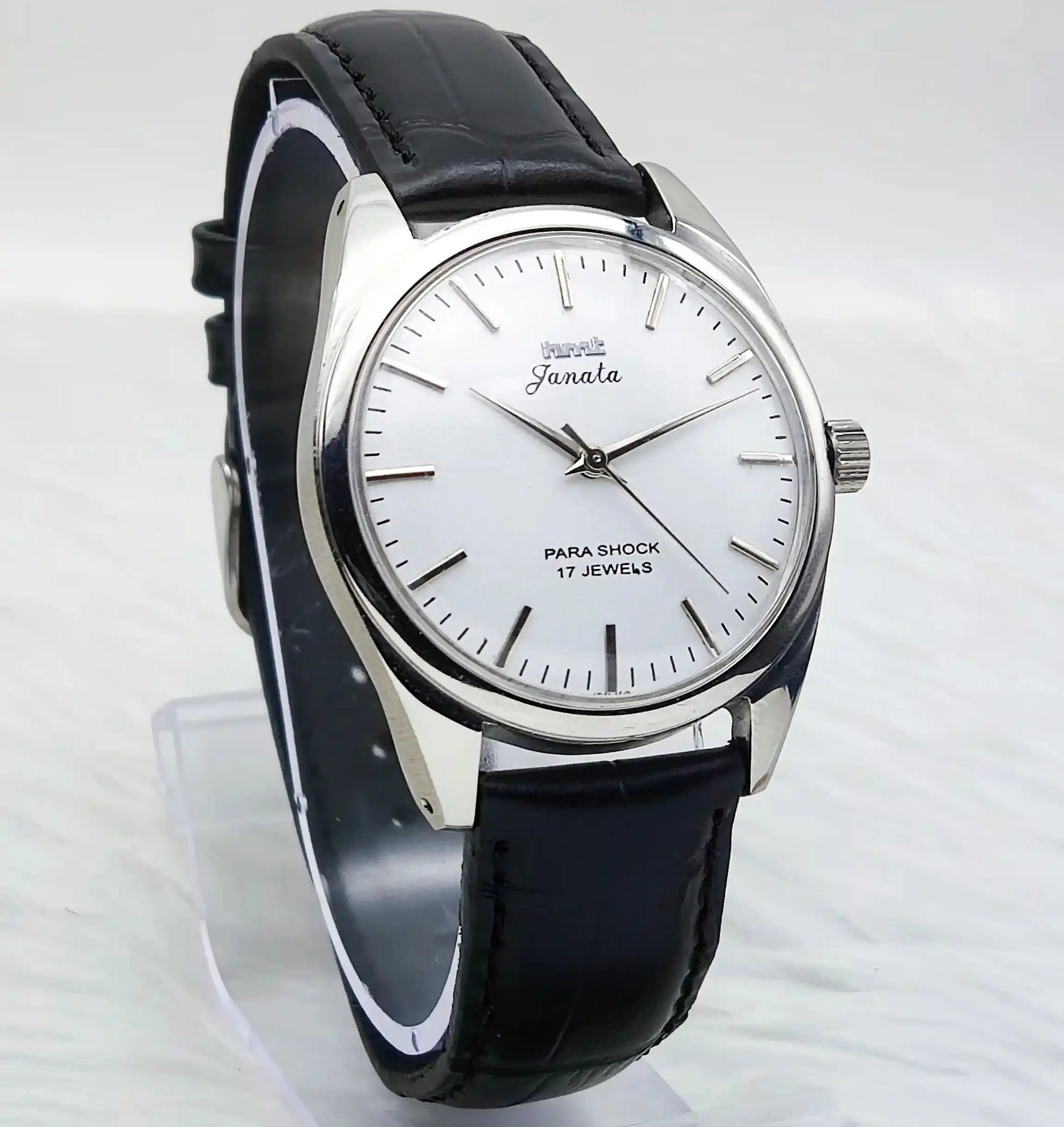 HMT Janata Gray Dial Para Shock 17 Jewels Handwinding 0231 Discover-Diamonds Physical