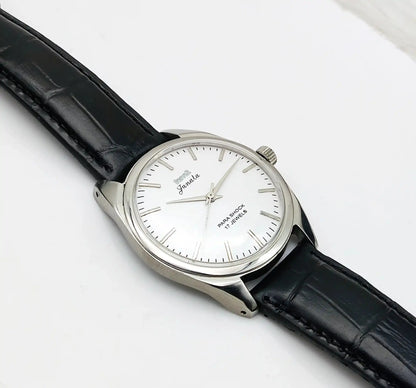 HMT Janata Gray Dial Para Shock 17 Jewels Handwinding 0231 Discover-Diamonds Physical