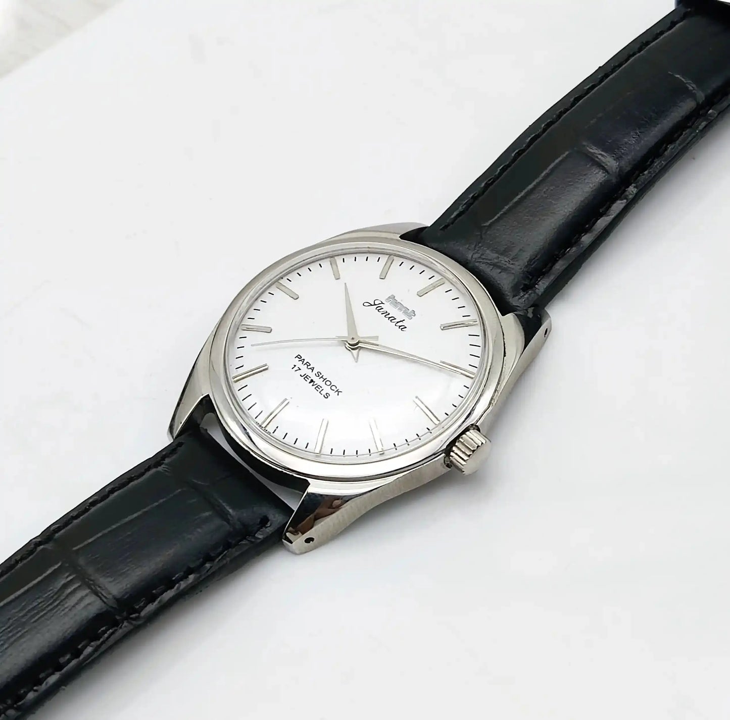 HMT Janata Gray Dial Para Shock 17 Jewels Handwinding 0231 Discover-Diamonds Physical