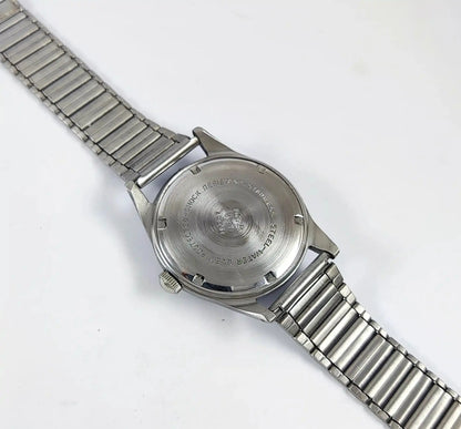 HMT Janata Para Shock 17 Jewels Arabic Dial Black Color Handwinding Discover-Diamonds Physical