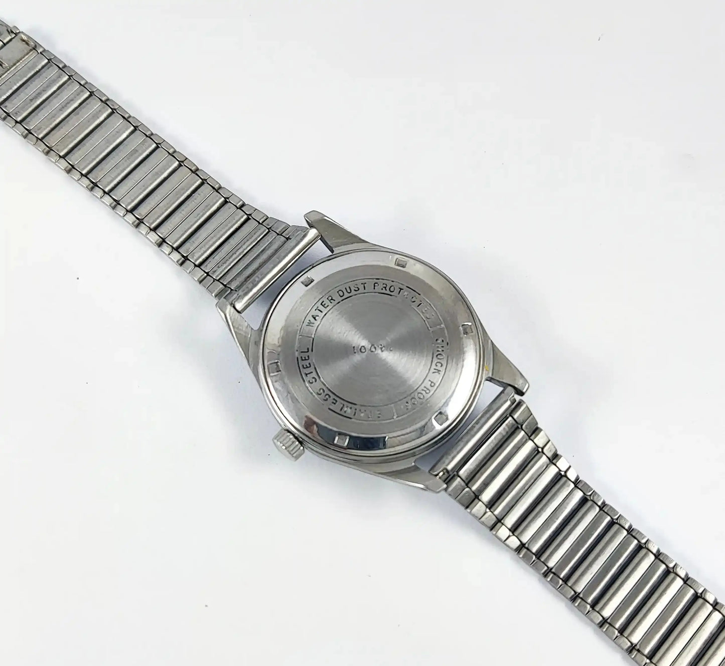 HMT Janata Para Shock 17 Jewels Black Dial Mechanical Handwinding Discover-Diamonds Physical