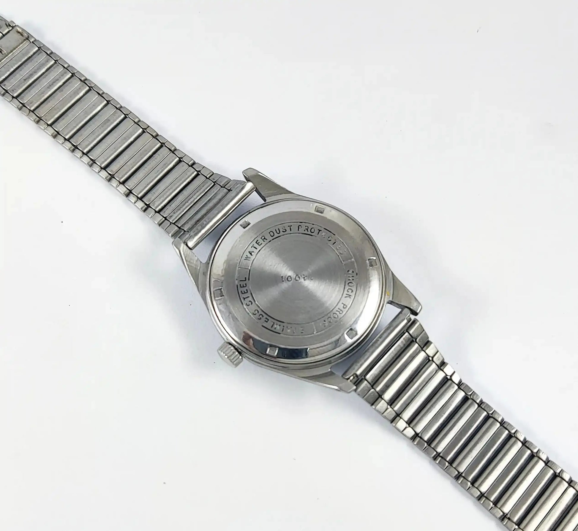 HMT Janata Para Shock 17 Jewels Black Dial Mechanical Handwinding Discover-Diamonds Physical