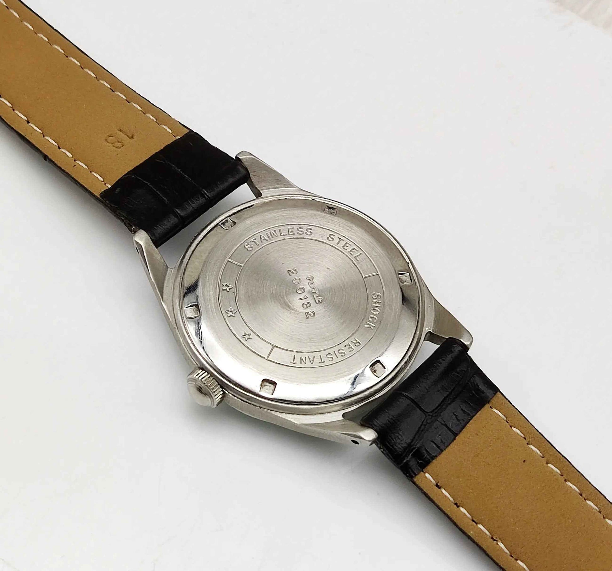 HMT Janata Para Shock 17 Jewels Gray Dial Mechanical Handwinding 0231