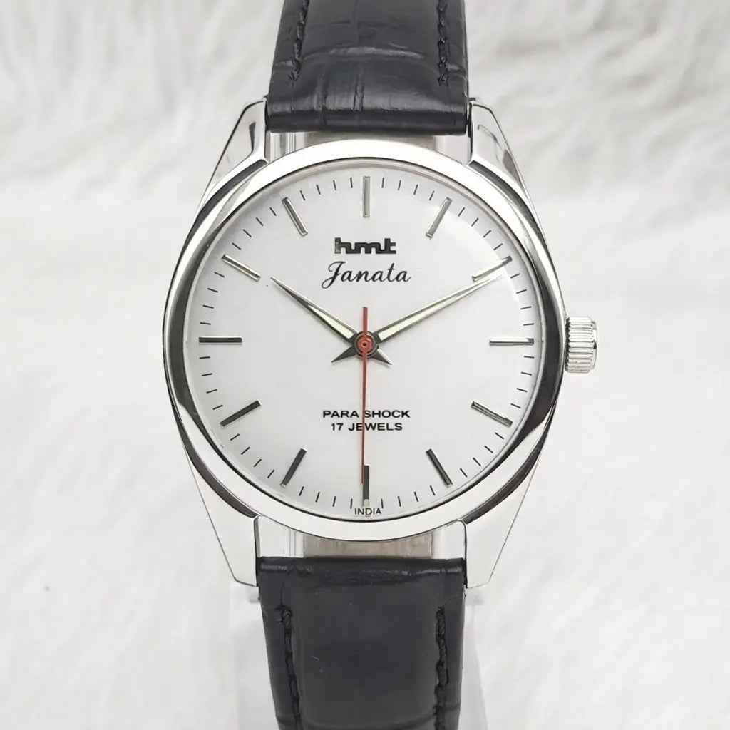 HMT Janata Para Shock 17 Jewels Gray Dial Mechanical Handwinding 0231