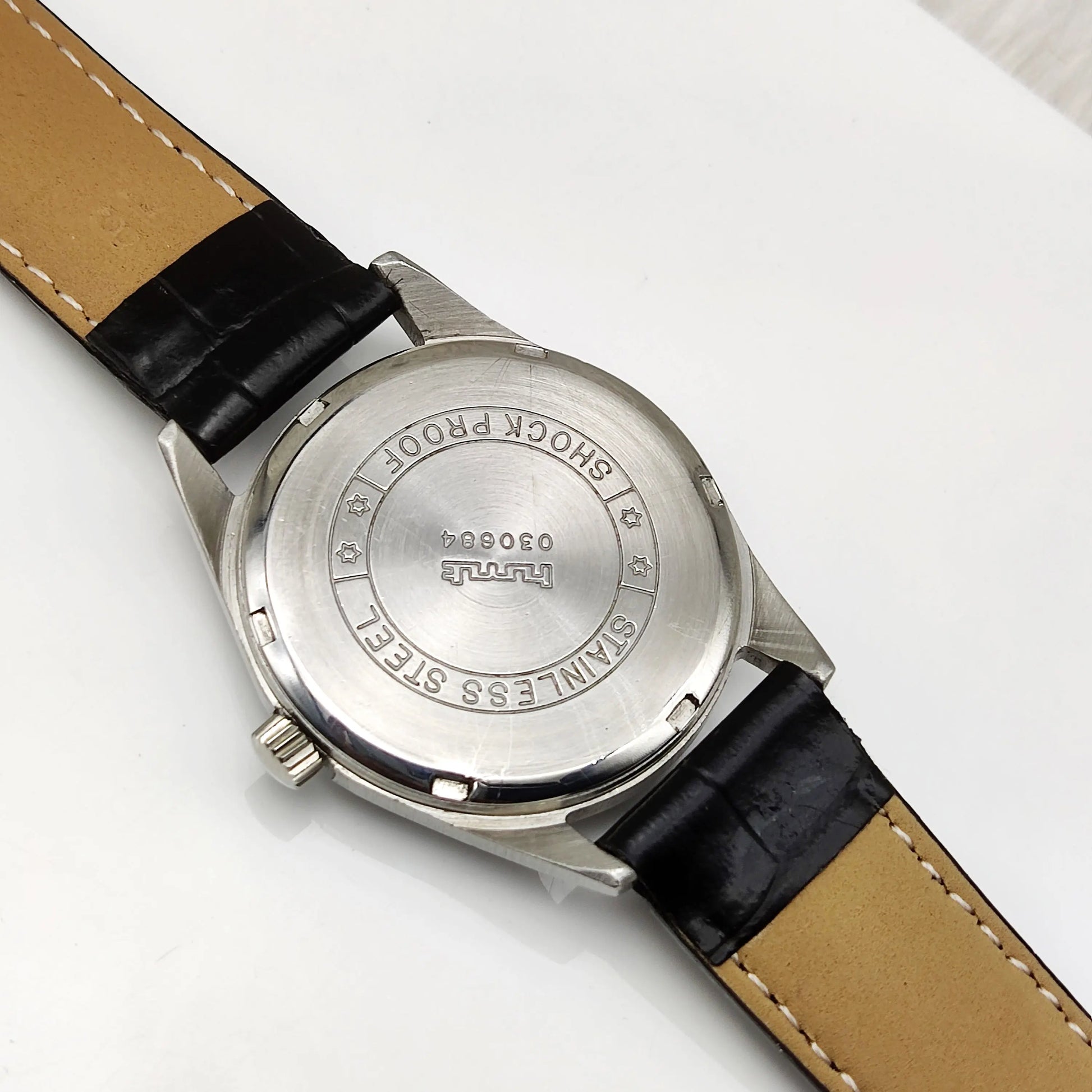 HMT Jubilee 17 Jewels Blue Dial Roman Indices Handwinding
