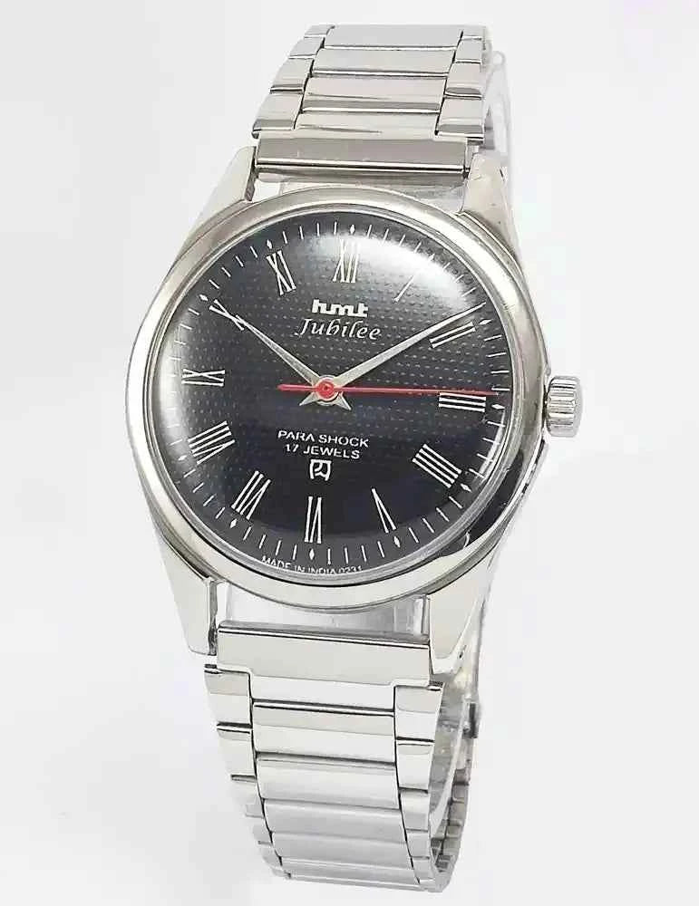 HMT Jubilee Dial 17 Jewels Para Shock Roman Dial Handwinding Watch 0231