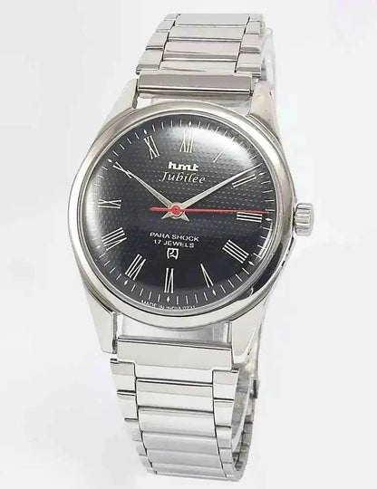 HMT Jubilee Dial 17 Jewels Para Shock Roman Dial Handwinding Watch 0231