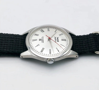 HMT Jubilee Handwinding Para Shock 17 Jewels Silver Dial Discover-Diamonds Physical