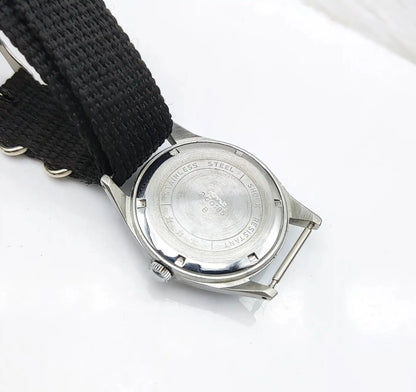 HMT Jubilee Handwinding Para Shock 17 Jewels Silver Dial Discover-Diamonds Physical