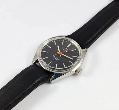 HMT Kohinoor 17 Jewels Black Dial Handwinding Discover-Diamonds Physical