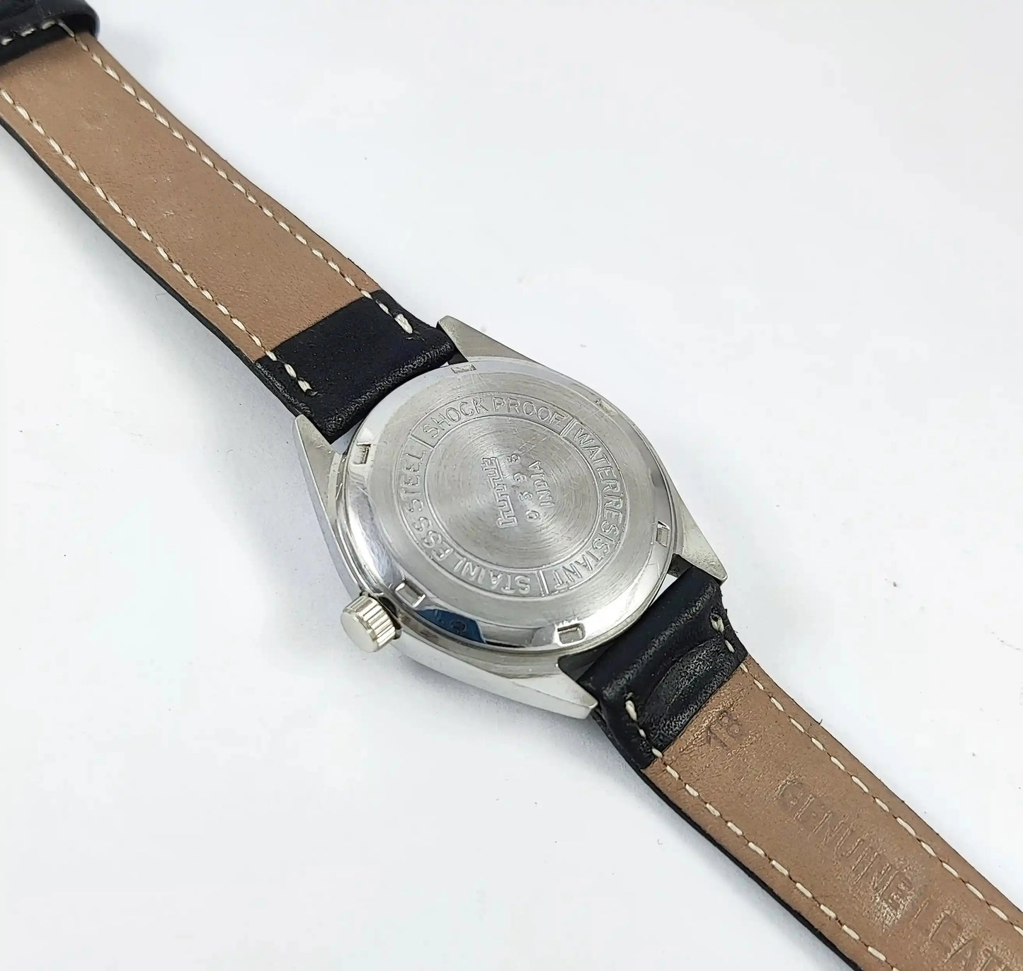 HMT Kohinoor 17 Jewels Black Dial Handwinding Discover-Diamonds Physical