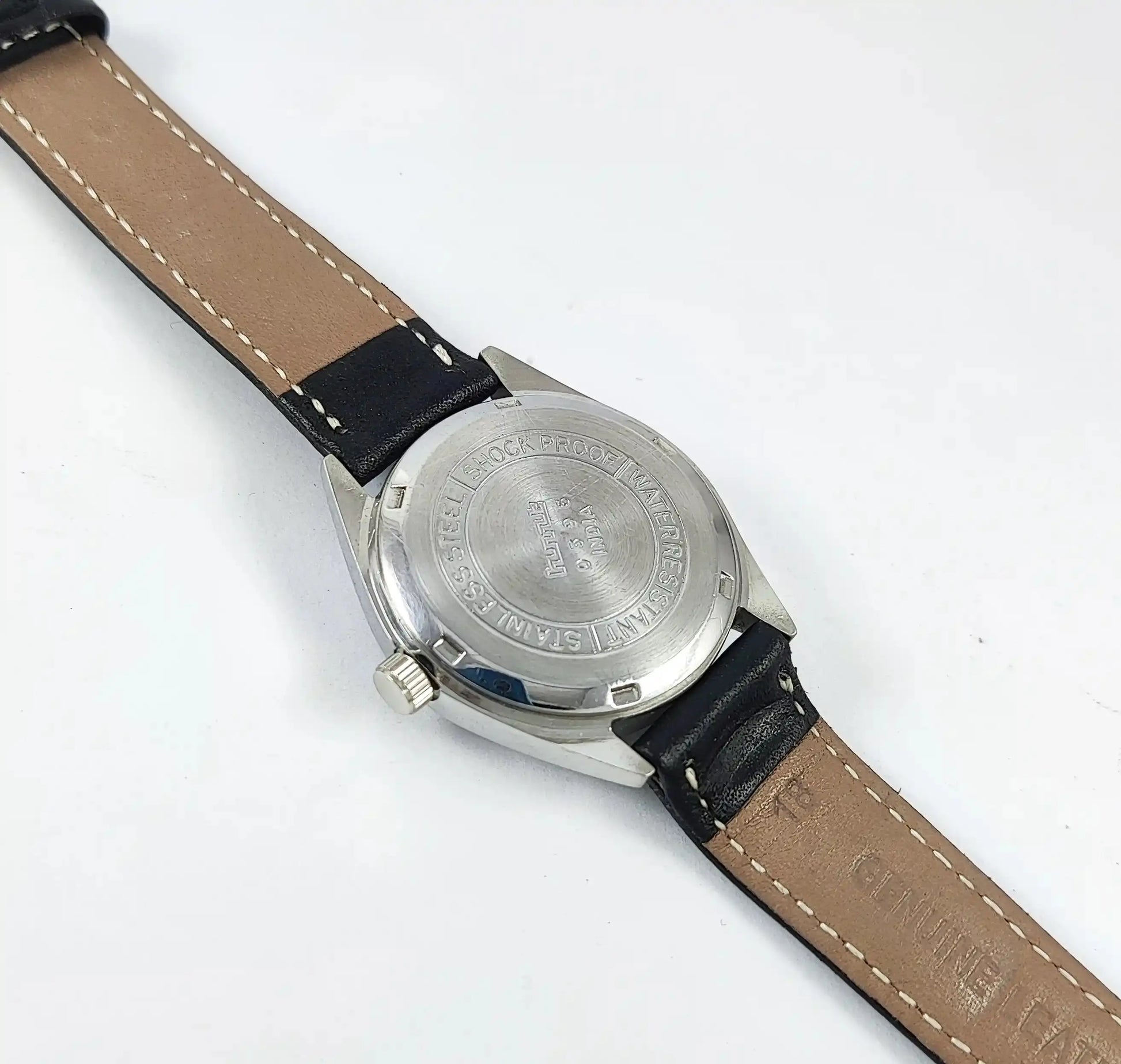 HMT Kohinoor 17 Jewels Black Dial Handwinding Discover-Diamonds Physical