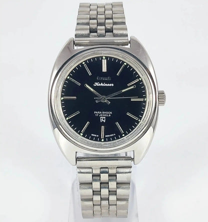 HMT Kohinoor 17 Jewels Black Dial Handwinding Discover-Diamonds Physical