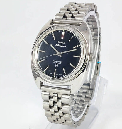 HMT Kohinoor 17 Jewels Black Dial Handwinding Discover-Diamonds Physical