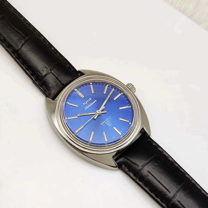 HMT Kohinoor 17 Jewels Blue Dial Handwinding Stick Indices 0231