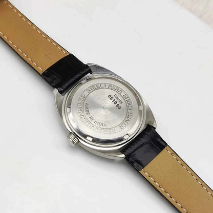 HMT Kohinoor 17 Jewels Blue Dial Handwinding Stick Indices 0231