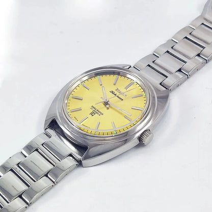 HMT Kohinoor 17 Jewels Peacock Goldnish Dial Handwinding Discover-Diamonds Physical