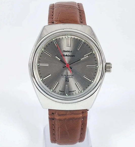 HMT Kohinoor 17 Jewels Silver Dial Handwinding Discover-Diamonds Physical