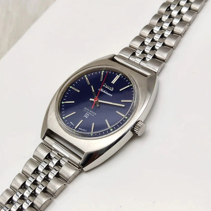HMT Kohinoor 17 Jewels Stick Indices Blue Dial Handwinding