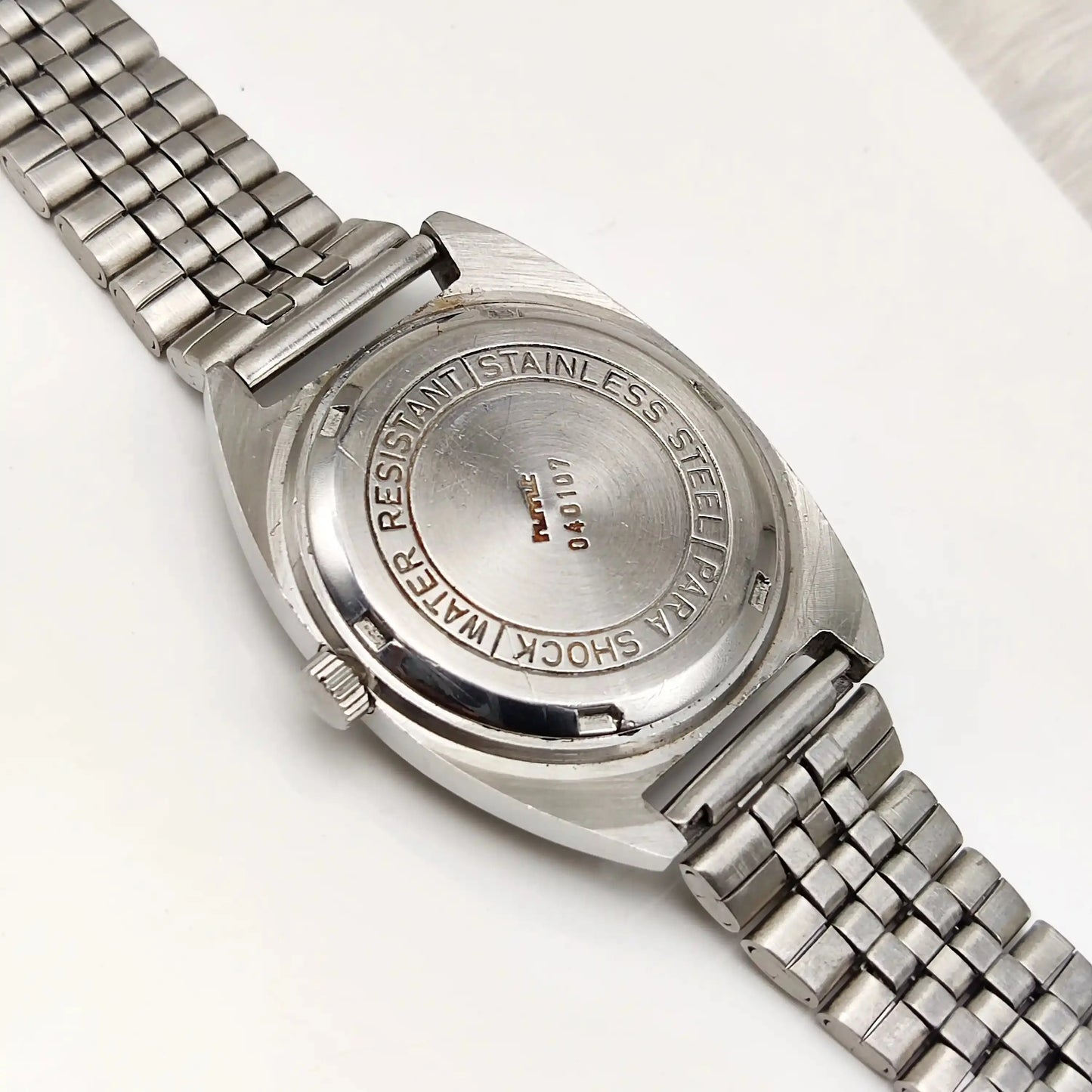 HMT Kohinoor 17 Jewels Stick Indices Blue Dial Handwinding