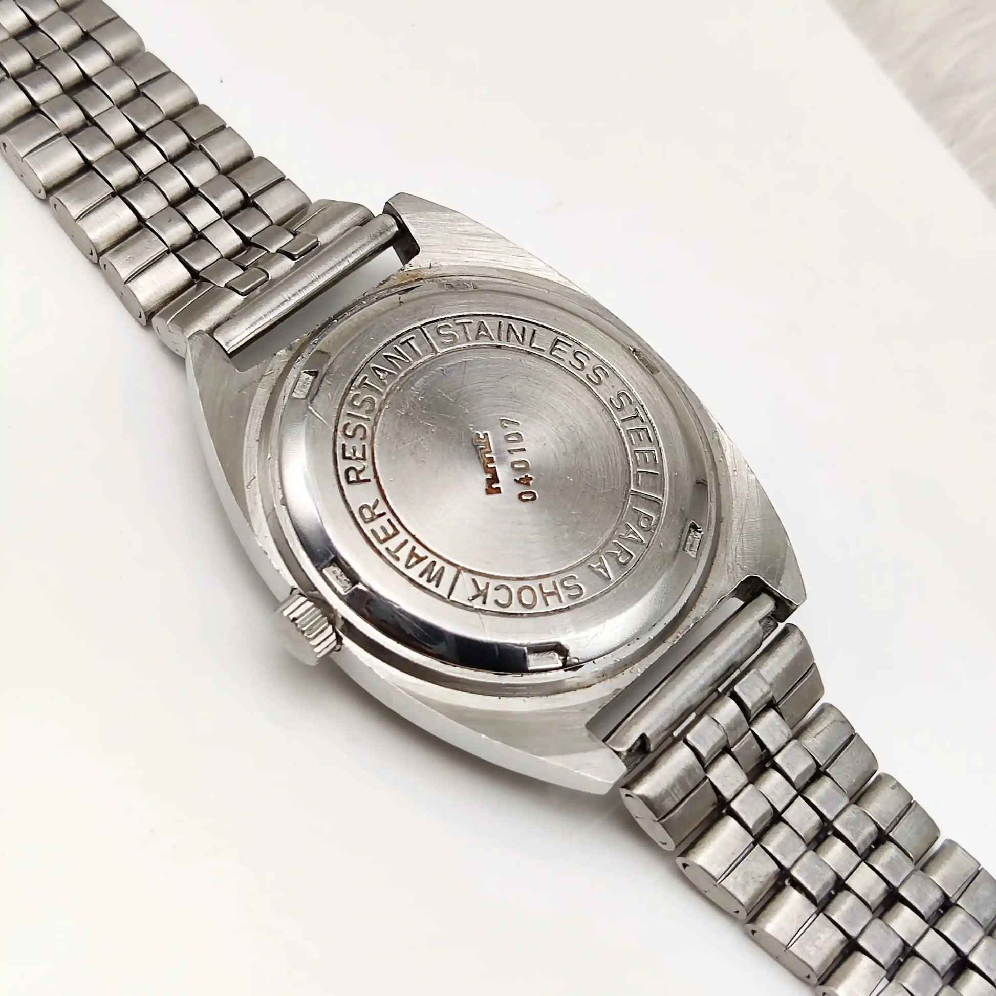 HMT Kohinoor 17 Jewels Stick Indices Blue Dial Handwinding
