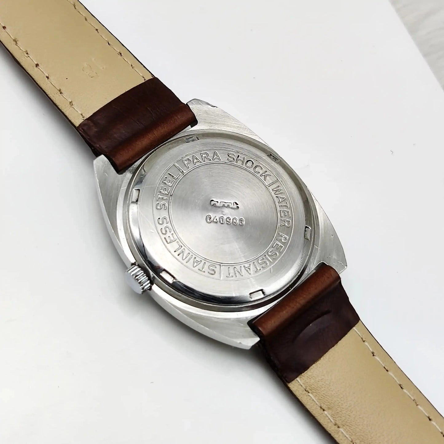 HMT Kohinoor 17 Jewels Stick Indices Sky Blue Dial Handwinding
