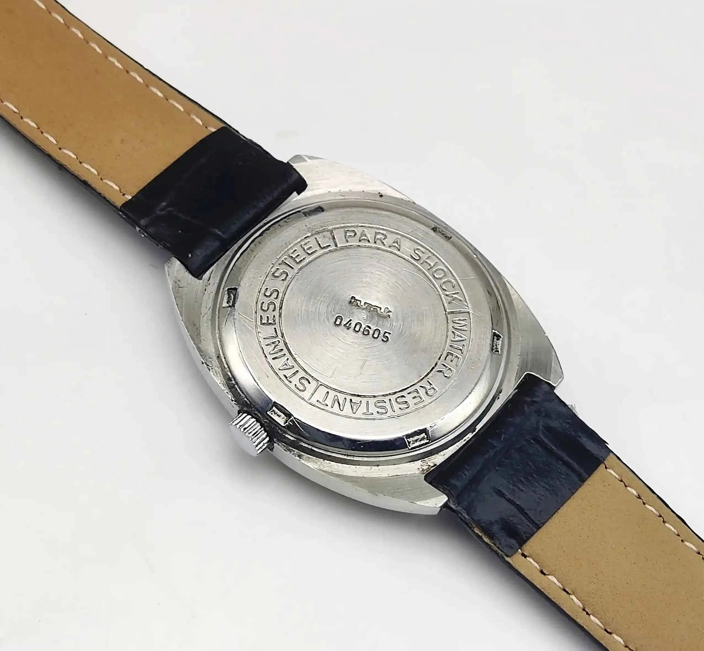 HMT Kohinoor 17 Jewels Stick Indices Yellow Dial Handwinding