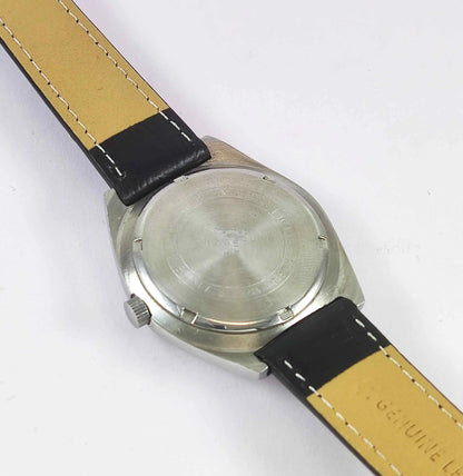 HMT Kohinoor Blue Dial Para Shock 17 Jewels Mechanical Handwinding Men's Watch 0231 Discover-Diamonds