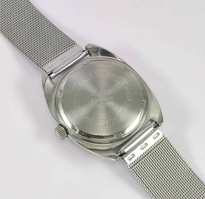 HMT Kohinoor Devanagari Font Marron Dial 17 Jewels Para Shock Discover-Diamonds