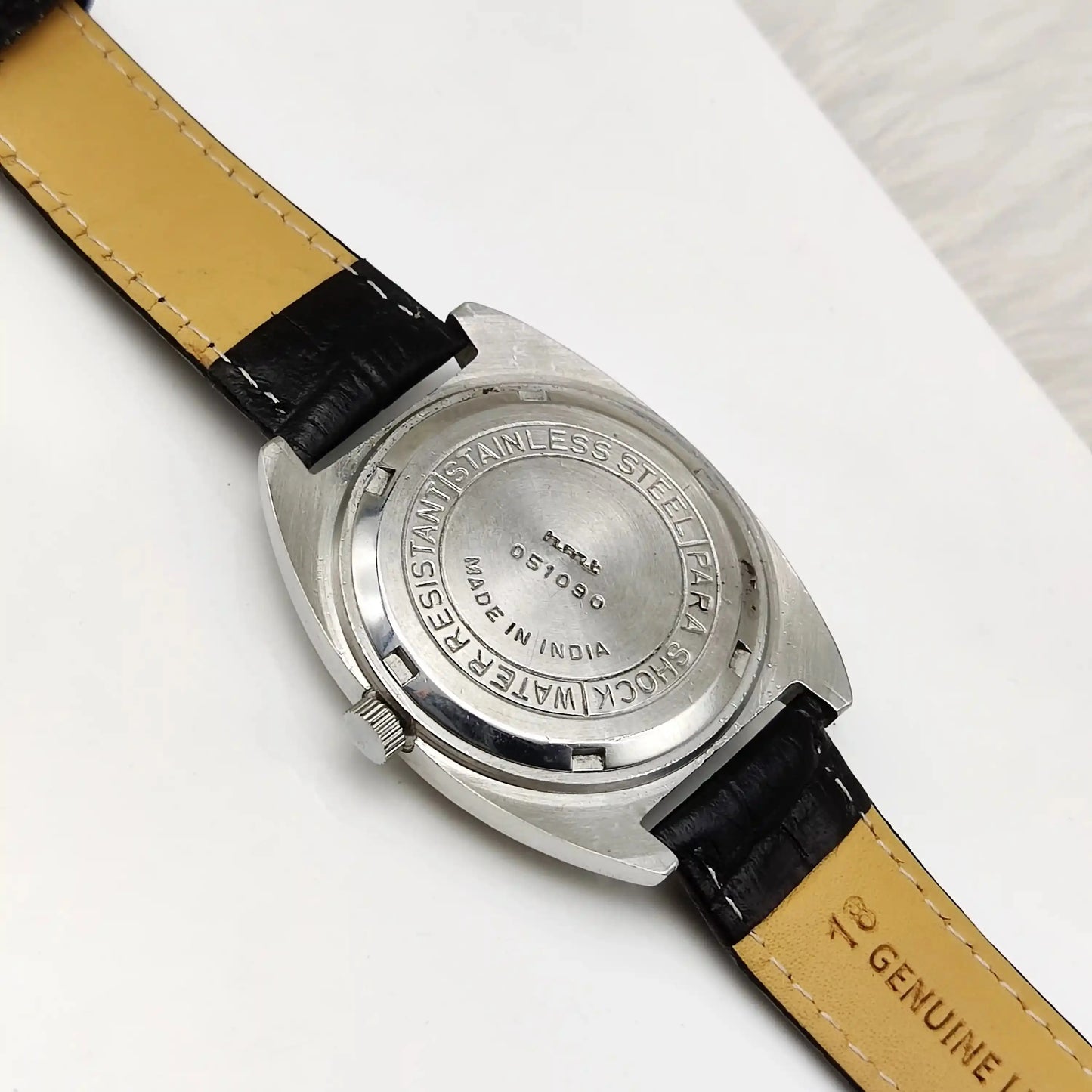 HMT Kohinoor English Numerals Green Dial 17 Jewels Handwinding