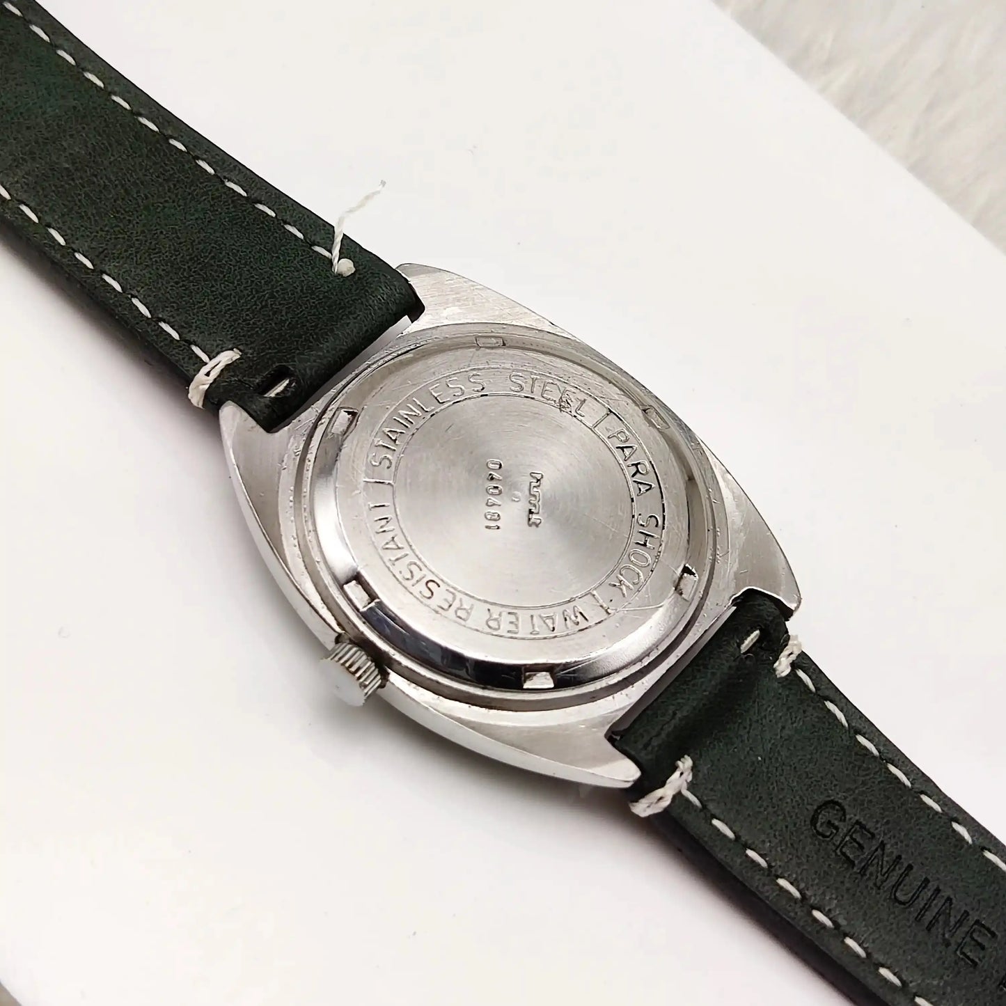 HMT Kohinoor English Numerals Green Dial Handwinding
