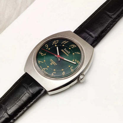 HMT Kohinoor Green English Numerals Dial Handwinding