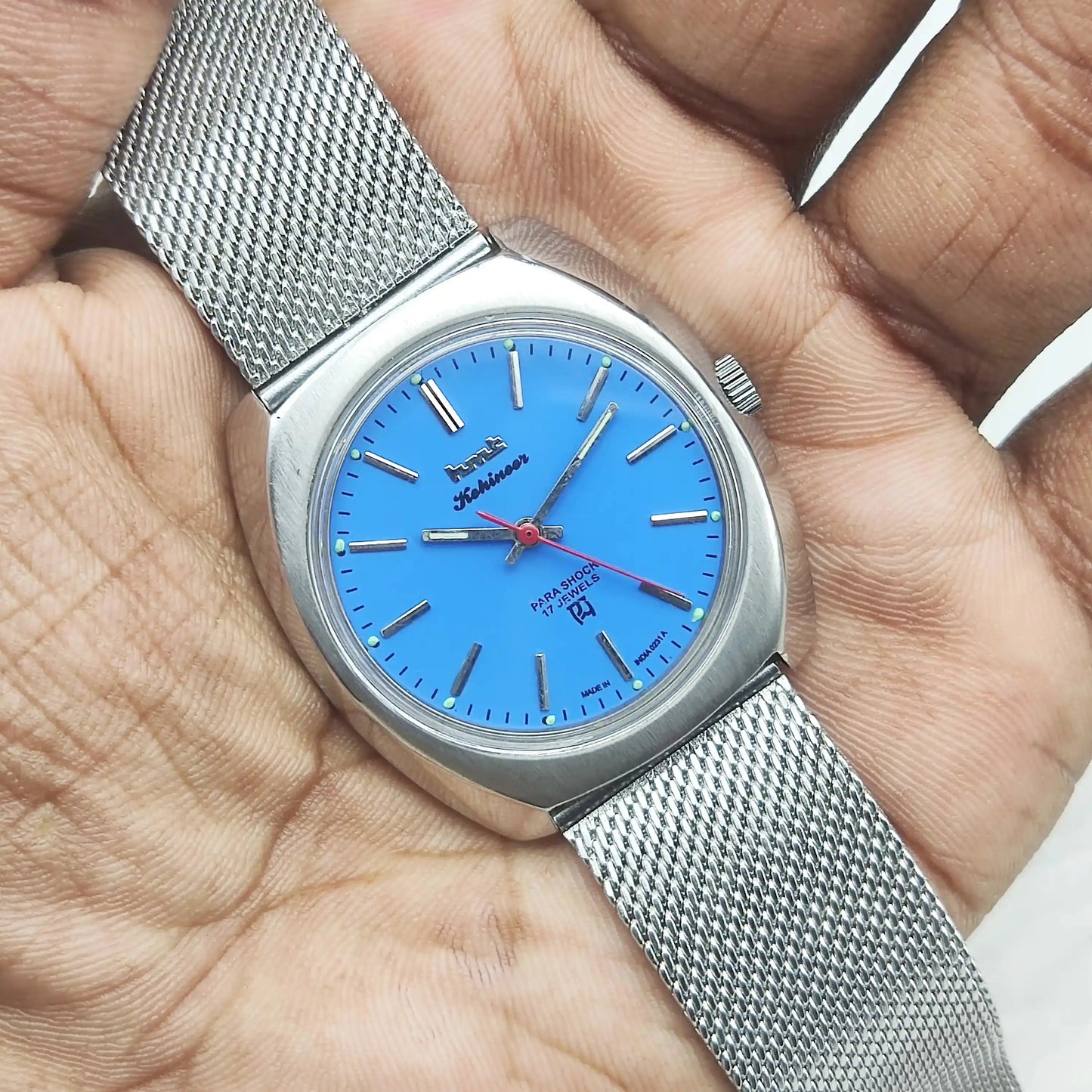 HMT Kohinoor Para Shock 17 Jewels Mechanical handwinding