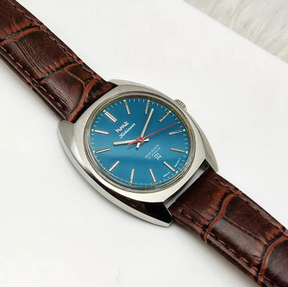 HMT Kohinoor Peacock Green Stick Indices Handwinding 17 Jewels