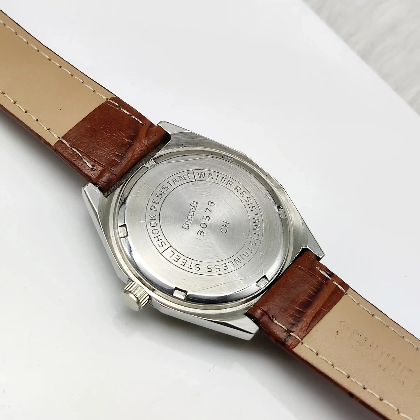 HMT Kohinoor Stick Indices 17 Jewels Silver Dial Handwinding