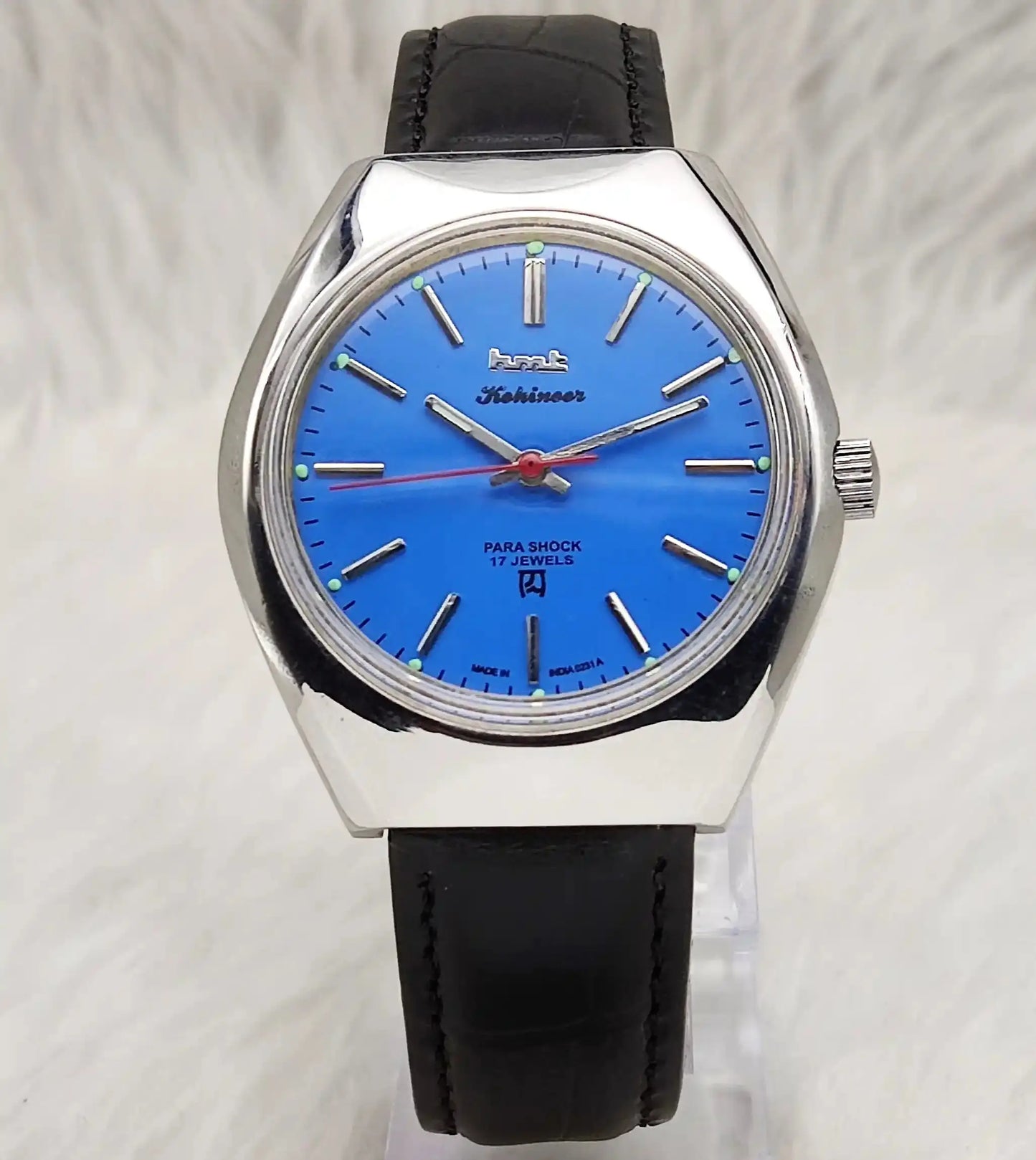 HMT Kohinoor Stick Indices Handwinding 17 Jewels Watch
