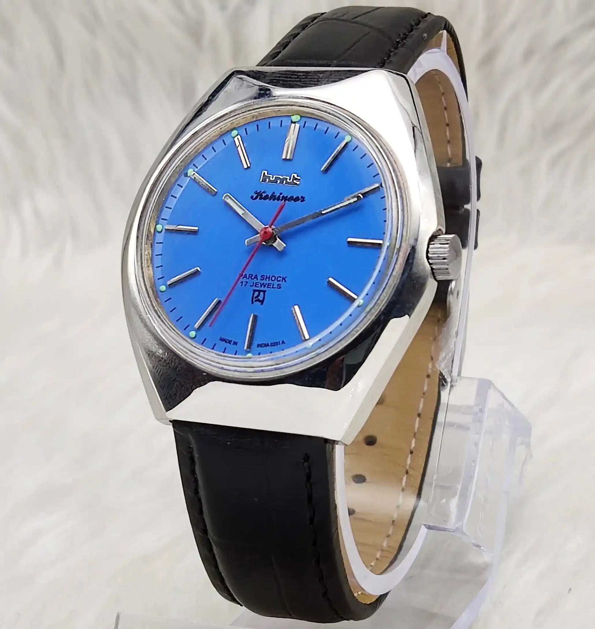 HMT Kohinoor Stick Indices Handwinding 17 Jewels Watch