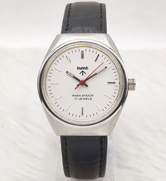 HMT Off White Dial 17 Jewels Handwinding Watch 0231 Discover-Diamonds Physical