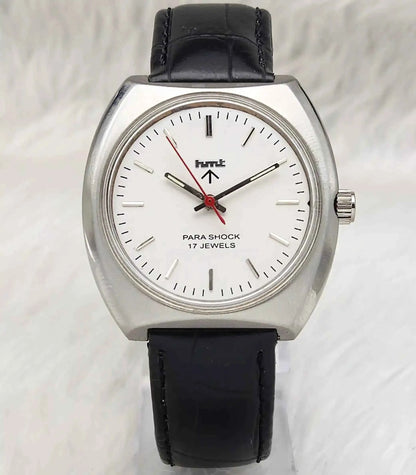 HMT Silver 17 Jewels Stick Indices Handwinding Men's Watch